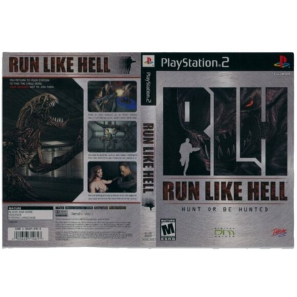 RLH Run Like Hell - Sony PlayStation 2, 2002 [NEW SEALED]